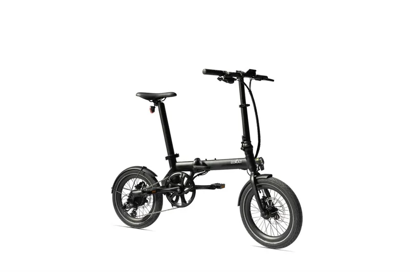 Eovolt Morning 16 Folding Electric Bike Onyx Black