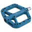 Oxford Loam Nylon Flat Pedals in Blue