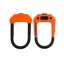 Hiplok DX Hardened Steel D-Lock in Orange